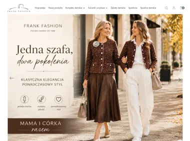 Elegancka odzież damska Frank Fashion