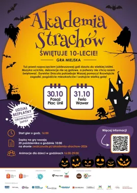 Obraz do artykułu: Dracula wzywa rodziny na pomoc! Dwie darmowe gry na Halloween w Warszawie, ale miejsc jest mało