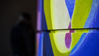 Pałac Kultury i Nauki w różowym świetle. To znak ważnej sprawy