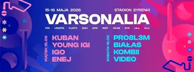 Obraz do artykułu: Varsonalia 2026 - największe juwenalia w Warszawie na Stadionie Syrenki