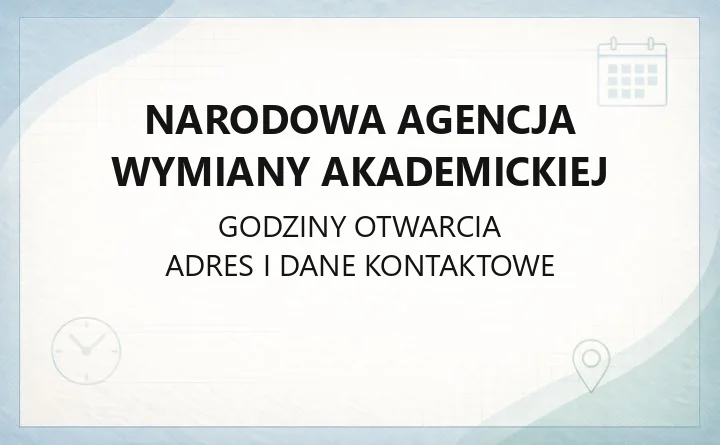 Narodowa Agencja Wymiany Akademickiej - kontakt, programy i certyfikacja