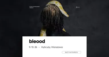 bleood • Warszawa: koncert rapera