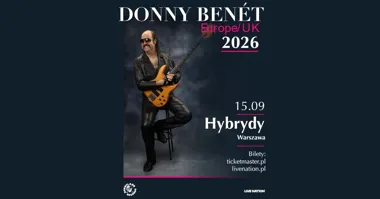 DONNY BENÉT koncert w Warszawie