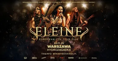 ELEINE w Warszawie — 3 listopada 2026, Klub Hydrozagadka