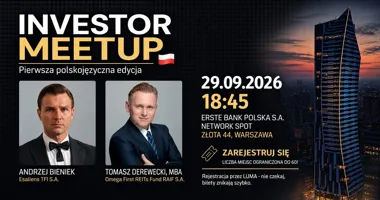 Investor Meetup Warszawa po polsku