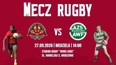 Skra Rugby Warszawa – AZS AWF: derby Warszawy