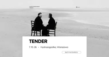TENDER • Warszawa — koncert promujący album „Where the Waves Break”