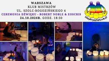 Ceremonia Dźwięku w Warszawie — misy i gongi