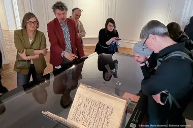 Książkowe skarby z Łodzi spotkały Bibliotekę Narodową - w Pałacu Rzeczypospolitej