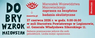 Darmowe badania wzroku bez skierowania w Legionowie