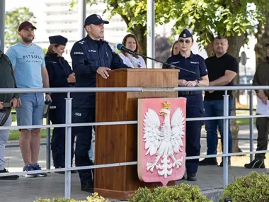 Strzelanie, musztra i test wiedzy - młodzież walczyła o puchar policji