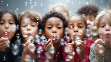 Bąbelki, piana i małe eksperymenty - Mali Einsteini szykują naukową zabawę