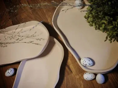 Wielkanocny talerzyk z pieca - warsztaty ceramiczne, które zostają na lata