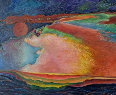 Krystyna Bachanek w Zaciszu - obrazy, które niosą pamięć pracy i pasji