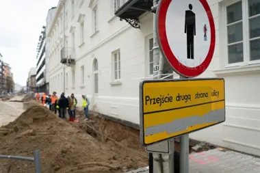 Pod Okrzei odsłonił się dawny cmentarz z czasów znikniętego Skaryszewa